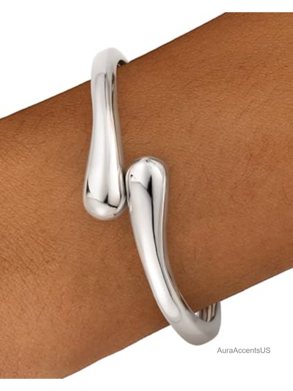 Chunky Gold Bangle Bracelet Set for Women, Twist Cuff, Stackable, Alloy